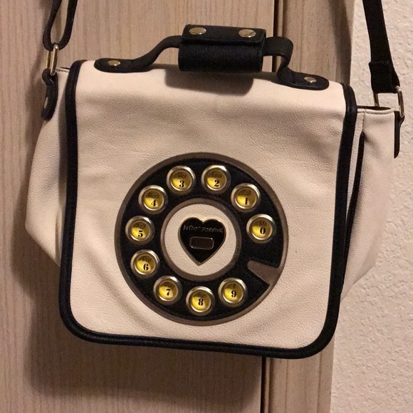 Betsey Johnson Handbags - Betsey Johnson rotary phone purse